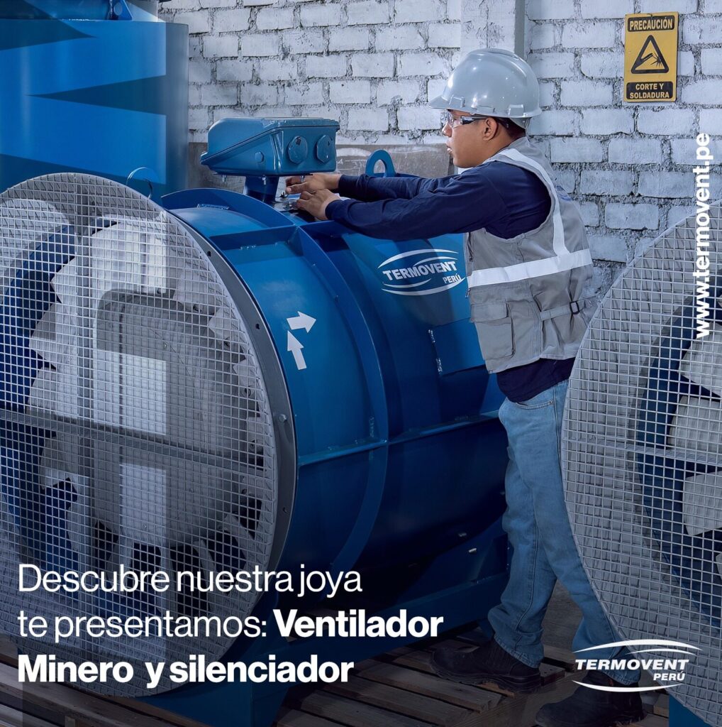 Diseño de Piezas Gráficas para Termovent - Empresa de Ventiladores Mineros - Nave Agencia de marketing digital